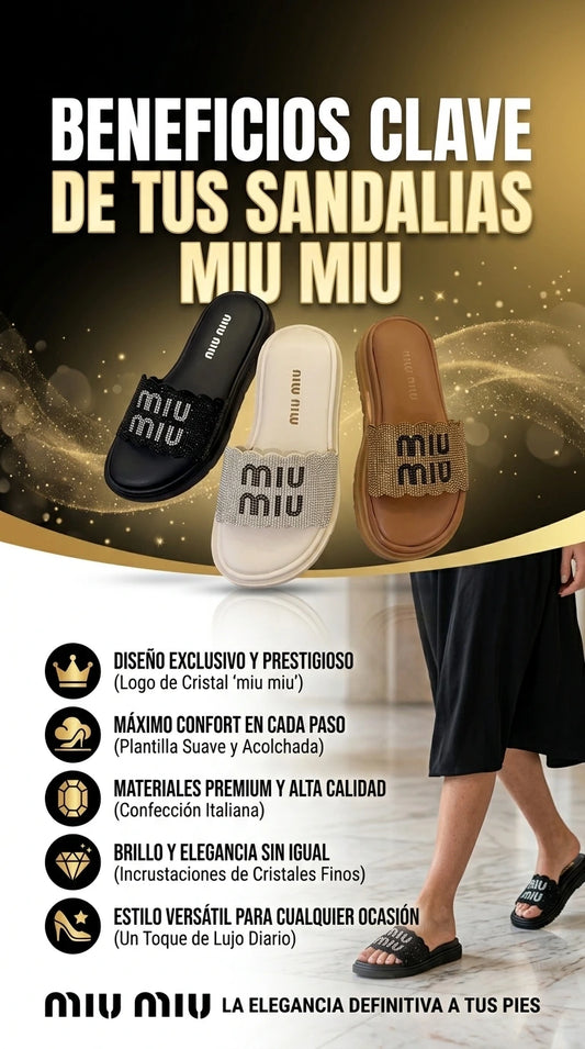 SANDALIA EXCLUSIVA MIU MIU